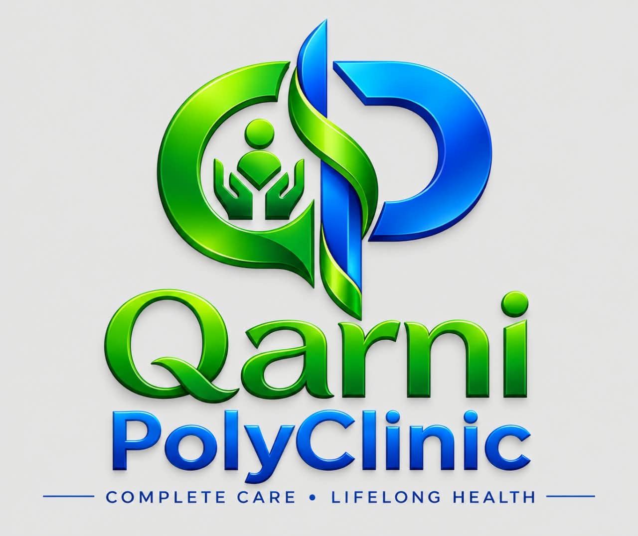 Qarni PolyClinic official logo